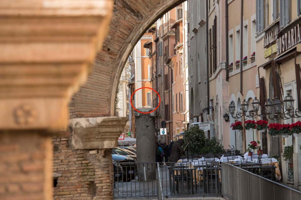 Bilocale Nel Cuore Del Quartiere Ebraico Róma Kültér fotó